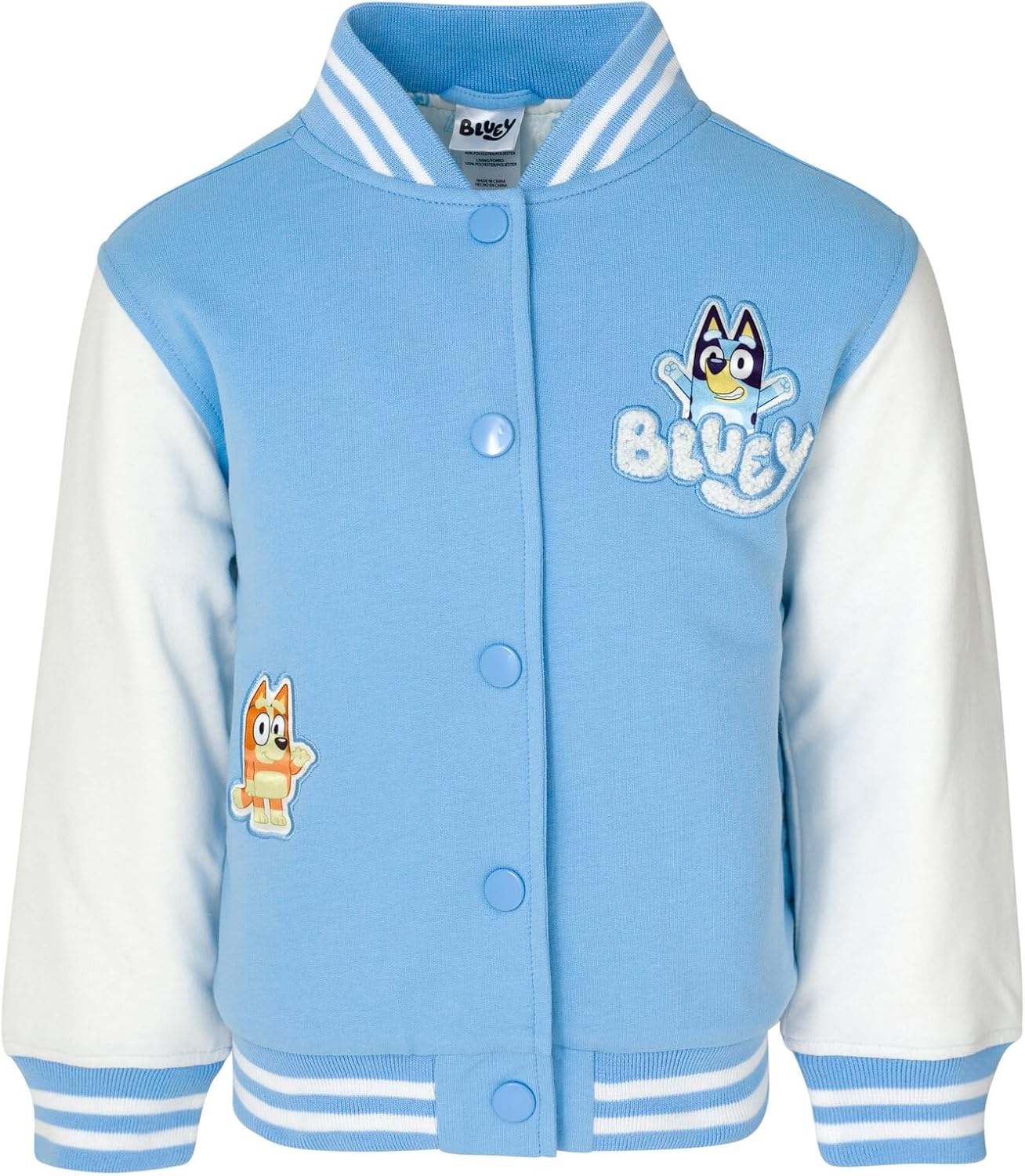 Bluey Varsity Bomber Jacket Toddler to Big Kid
