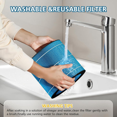 MIRO PRO Washable Humidifier Wicking Filter for Afloia MIRO PRO, 2-Pack