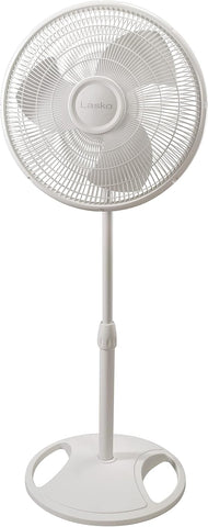 Lasko Oscillating Pedestal Fan - Adjustable to 47" - 2520 - White