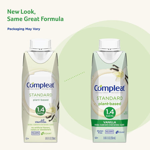 Compleat Standard 1.4mL, Vanilla Flavor, 24 Pack