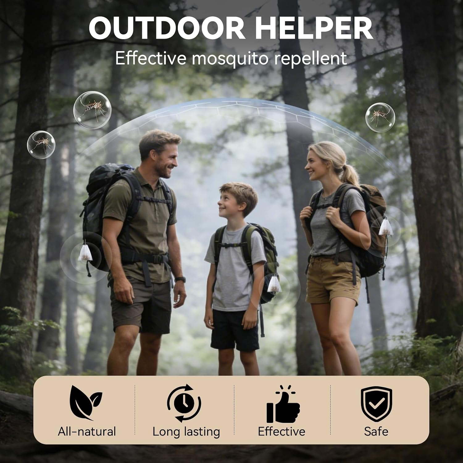 Mosquito Repellent 36 Balls – Mosquito Repellent Outdoor Patio & Indoor