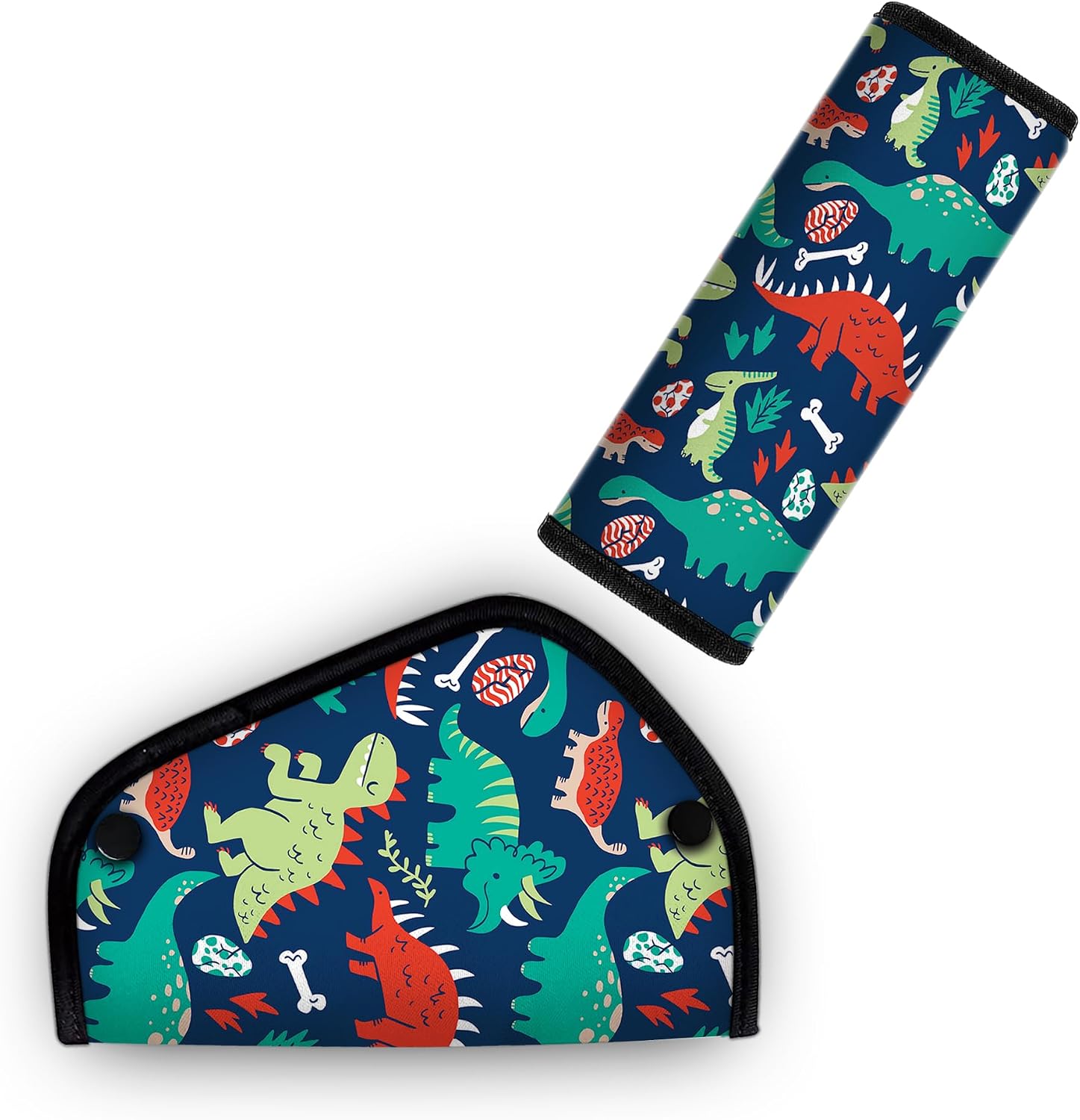 Kid's Shoulder & Belly Protective Padding - Soft Breathable Hypoallergenic Straps Cushion Cover for Booster Seat, Strollers, and High Chairs, Universe