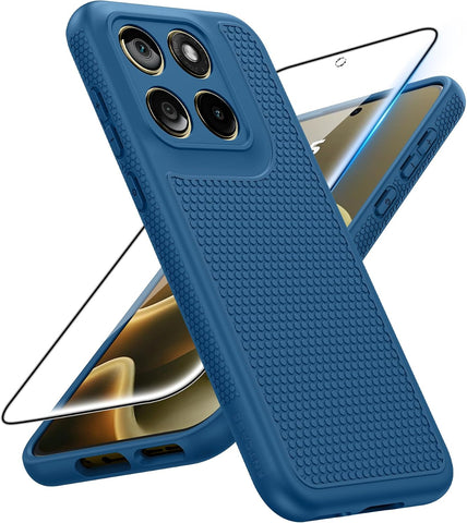 FNTCASE for Motorola Edge 2026 Case: Matte TPU Non Slip Drop Protection