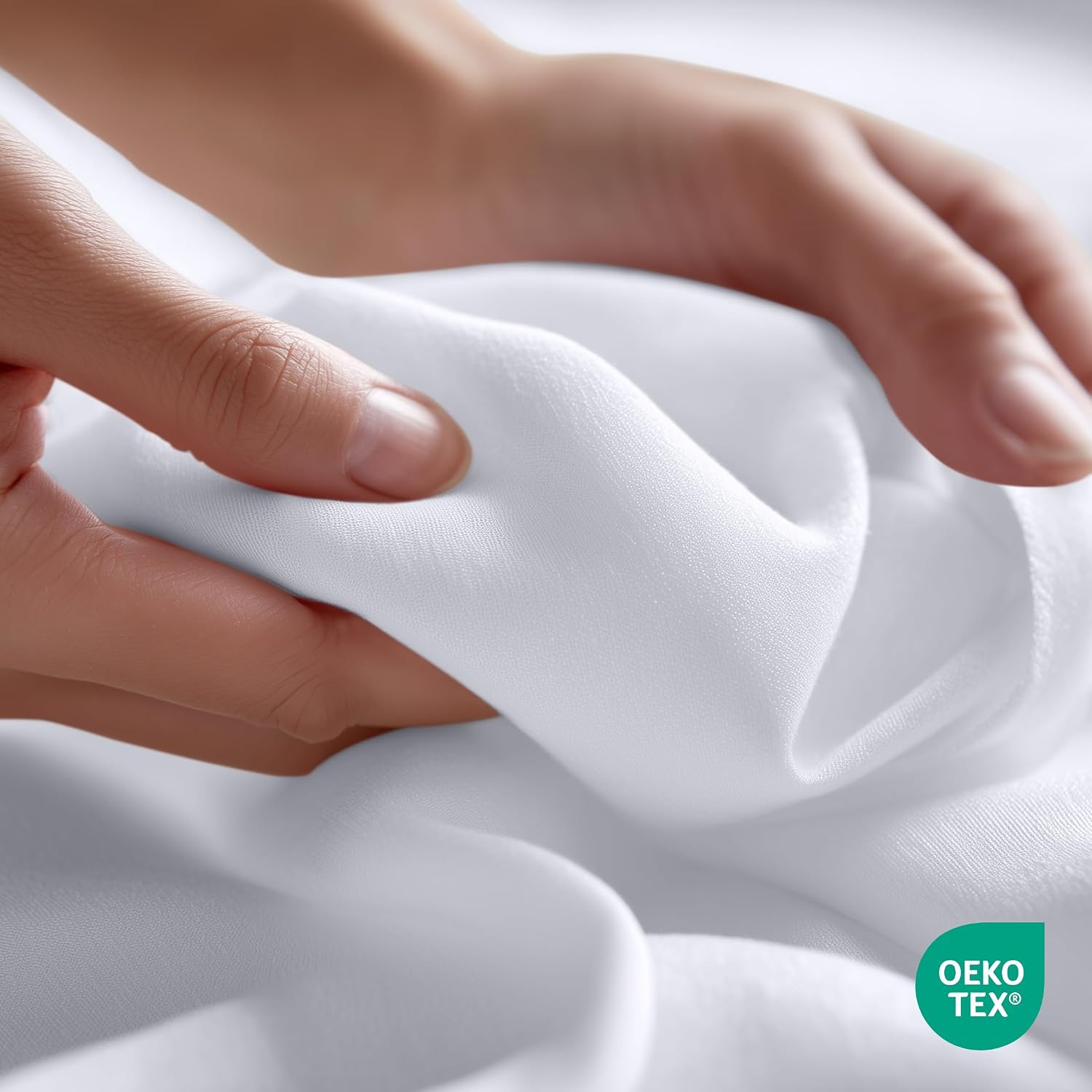 Queen Size Flat Sheet Only, Ultra Soft & Breathable Hotel Sheets, White
