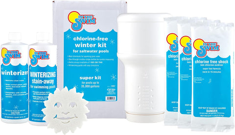 In The Swim Saltwater Pool Closing Kit - Up to 35,000 Gallons