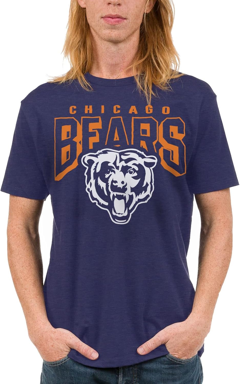 Junk Food Clothing x NFL - Bold Logo - Short Sleeve Fan Shirt for Men and Women - Officially Licensed NFL Apparel