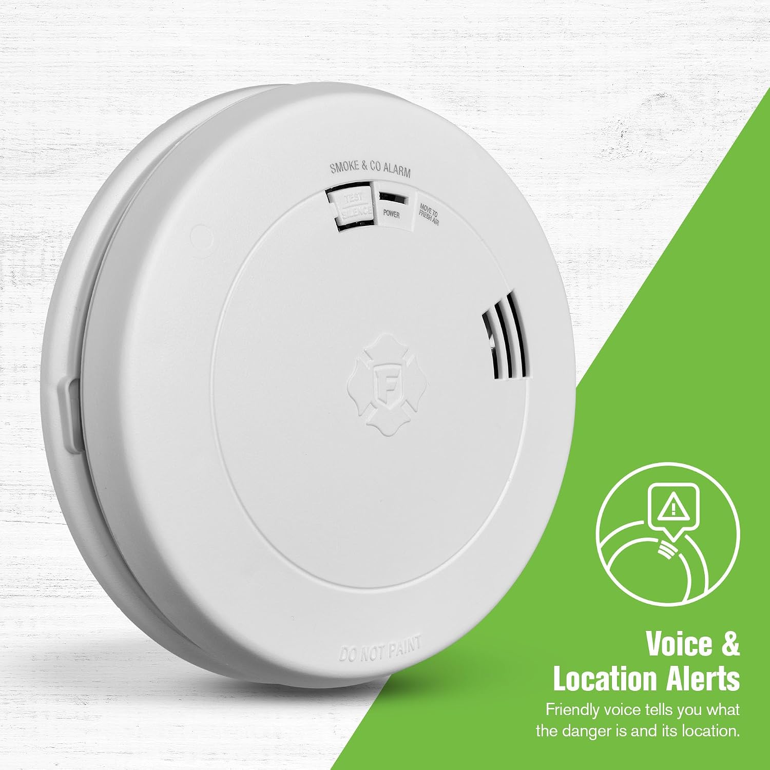First Alert 10-Year Battery Combination Smoke & Carbon Monoxide Alarm