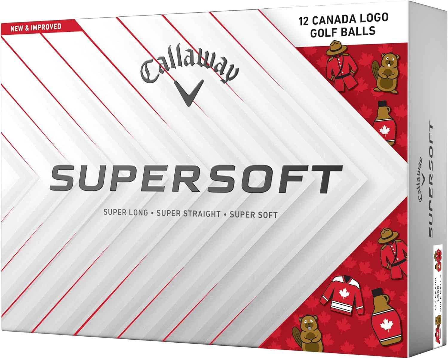 Callaway Golf Supersoft 2025 Golf Balls