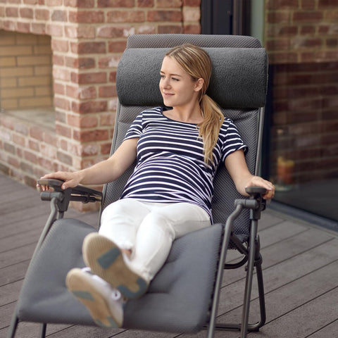 Wesiti Recliner Leg Rest Cushion Footrest Pillow Elevate Feet, Dark Gray