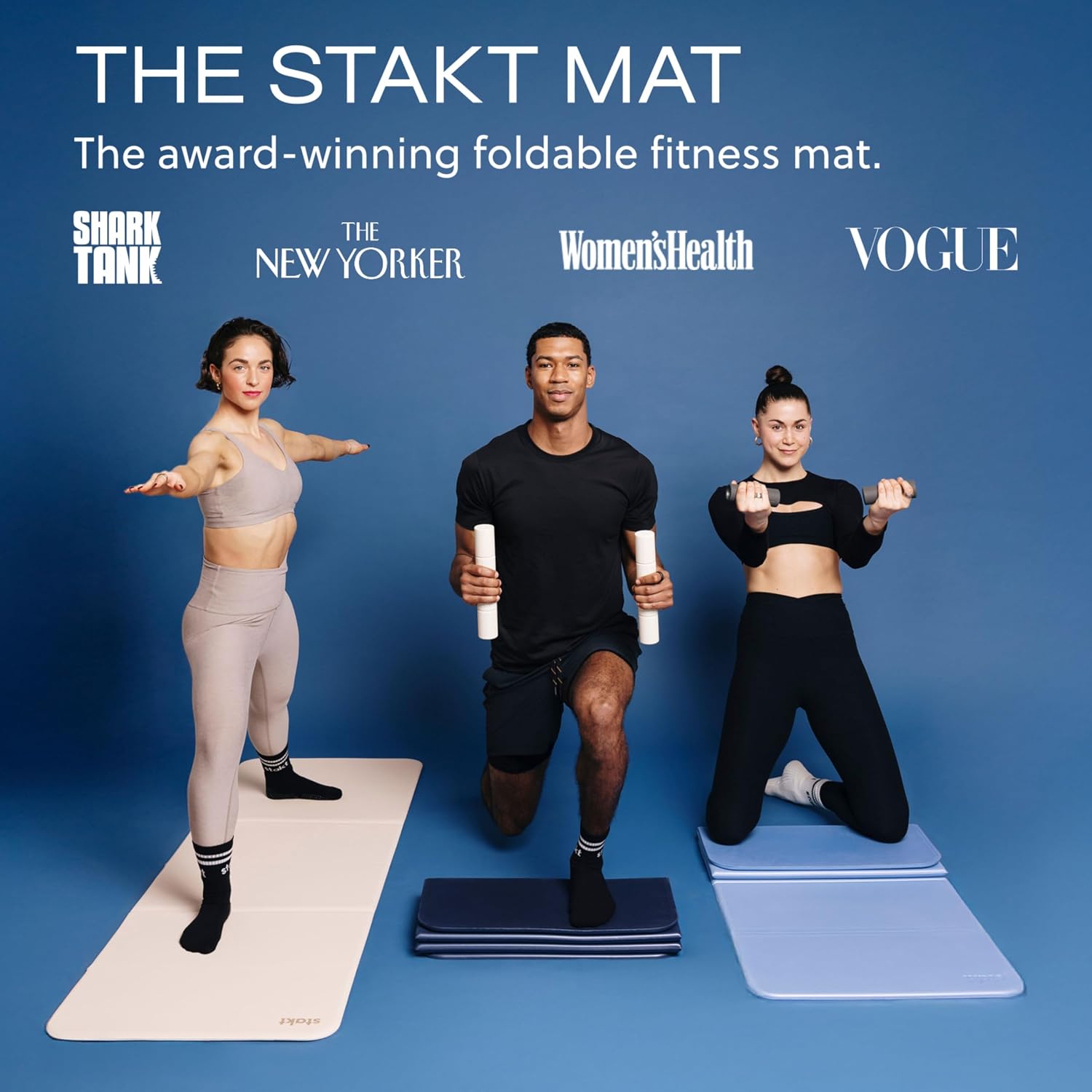 Stakt The Original Foldable Yoga Mat - Non-Slip