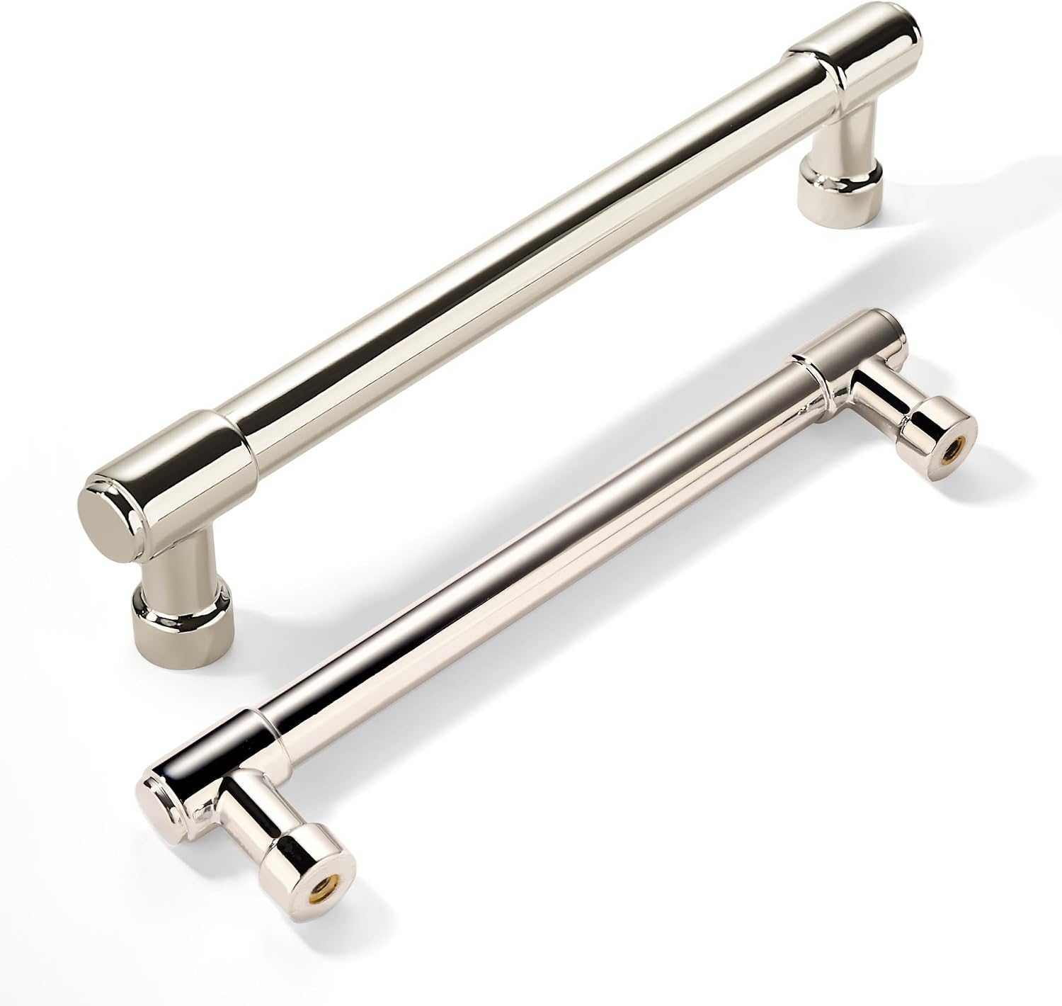 khtumeware 10 Pack Cabinet Knobs - Brushed Satin Nickel 2 Inch(51mm) Heavy Duty Zinc Drawer Pulls for Kitchen & Dresser Drawers