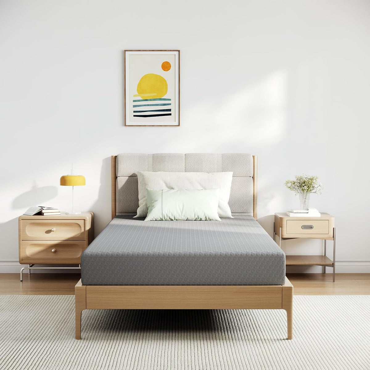 Novilla Twin Mattress 5 Inch，Twin Memory Foam Mattress