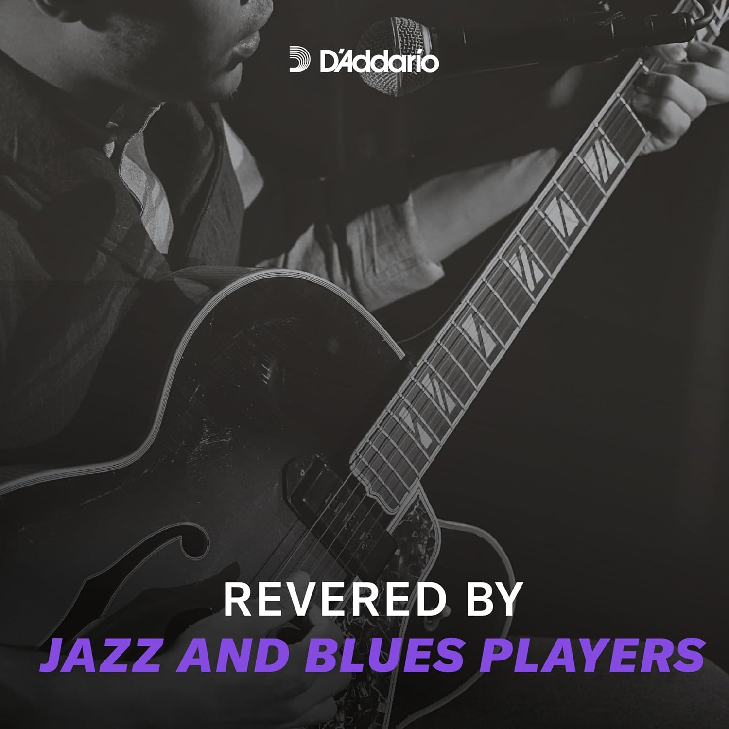 D'Addario ECG24 Chromes Flatwound Jazz Light Electric Strings