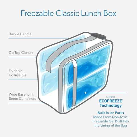 PackIt Freezable Classic Lunch Box, Camo