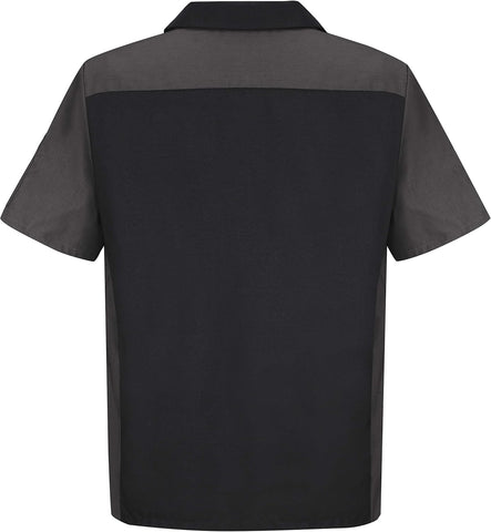 Red Kap Short Sleeve Two-Tone Crew Shirt