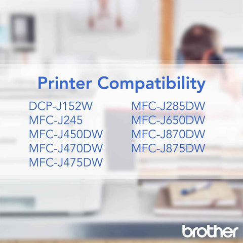 Brother Genuine Standard Yield Color Ink Cartridges, LC1013PKS, 3-Pack, Cyan, Magenta, Yellow, 300 Pages/Cartridge