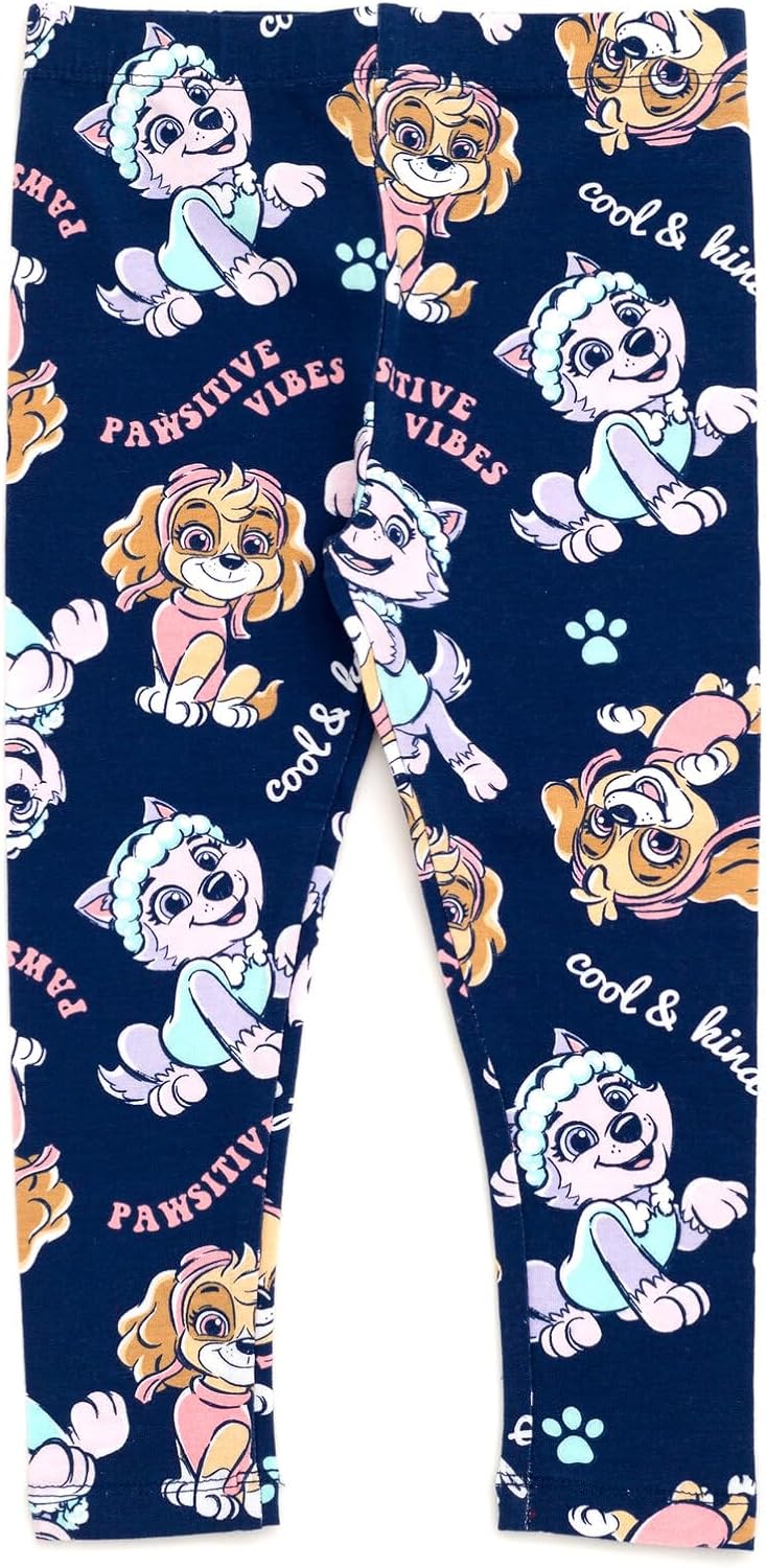 Paw Patrol Crossover Fleece Sweatshirt and Leggings Outfit Set Infant to Little Kid Sizes (12 Months - 7-8)