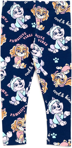 Paw Patrol Crossover Fleece Sweatshirt and Leggings Outfit Set Infant to Little Kid Sizes (12 Months - 7-8)