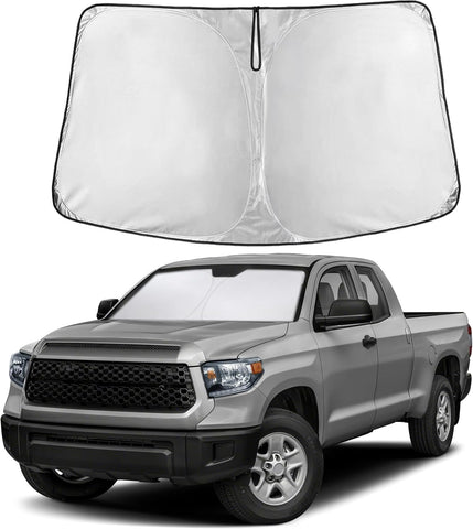 EcoNour Windshield Sun Shade Compatible for Toyota Tundra 2022–2025 2026