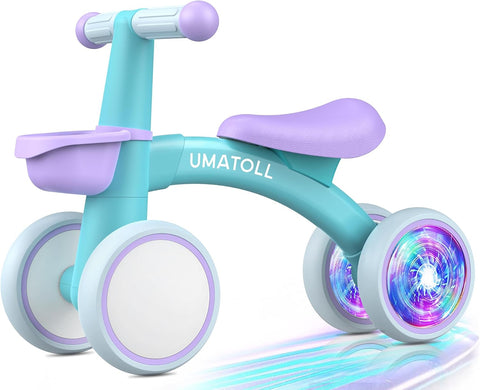 Umatoll Baby Balance Bike Toy for 1 Year Old Boy Girl, First Birthday Gift