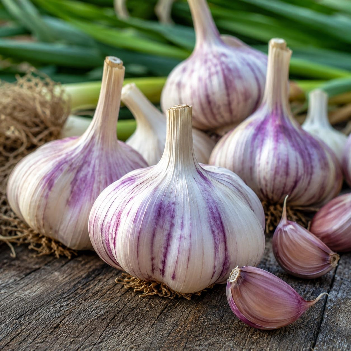 12 Hardneck Garlic Bulbs for Planting, Large Cloves for Home Gardens