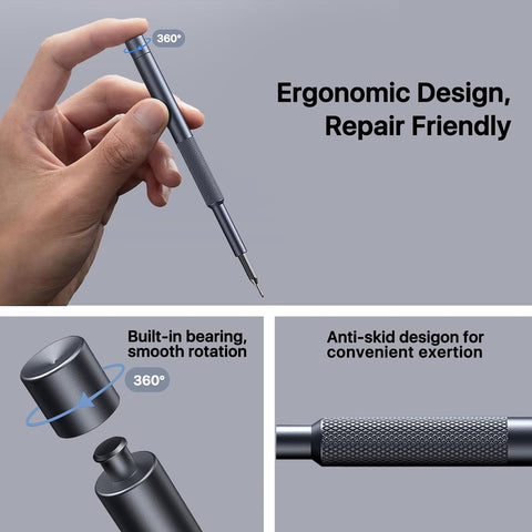 AXTH 37-in-1 Small Precision Screwdriver Set, Stocking Stuffers for Men