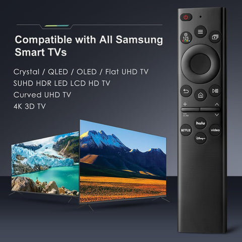 Universal Remote Control Compatible for All Samsung TV LED QLED UHD SUHD HDR LCD Frame Curved Solar HDTV 4K 8K 3D Smart TV Remotes Replacement