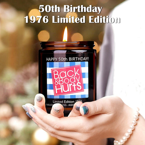 50th Birthday Gifts for Him Her, 50th Birthday Decorations for Women Men, Funny Birthdays Gifts for Women Mom Dad Husband Wife Friends Sister, Best Gag Gift Ideas for 50 Year Old Woman