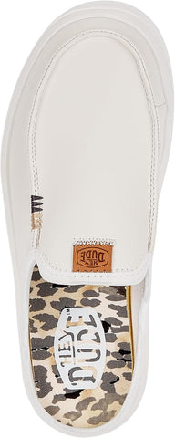 HEYDUDE Women's Austin Lift Platform Mule | Suede Slip On Shoe