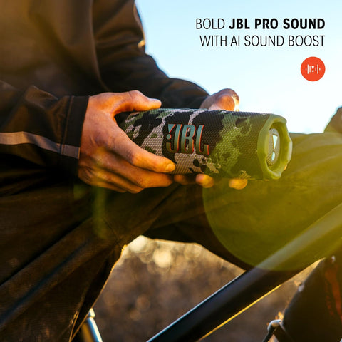 JBL Flip 7 Portable Bluetooth Speaker, Waterproof and Drop-Proof - Blue