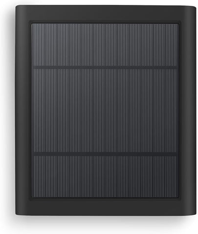 Solar Panel for Ring Camera, 1 Pack 4W Solar Charger with 10FT Cable, USB-C to Barrel Plug Adapter, Compatible with Ring Stick Up Cam Battery/Pro, Spotlight Cam Battery/Plus/Pro, Reolink Argus Pro