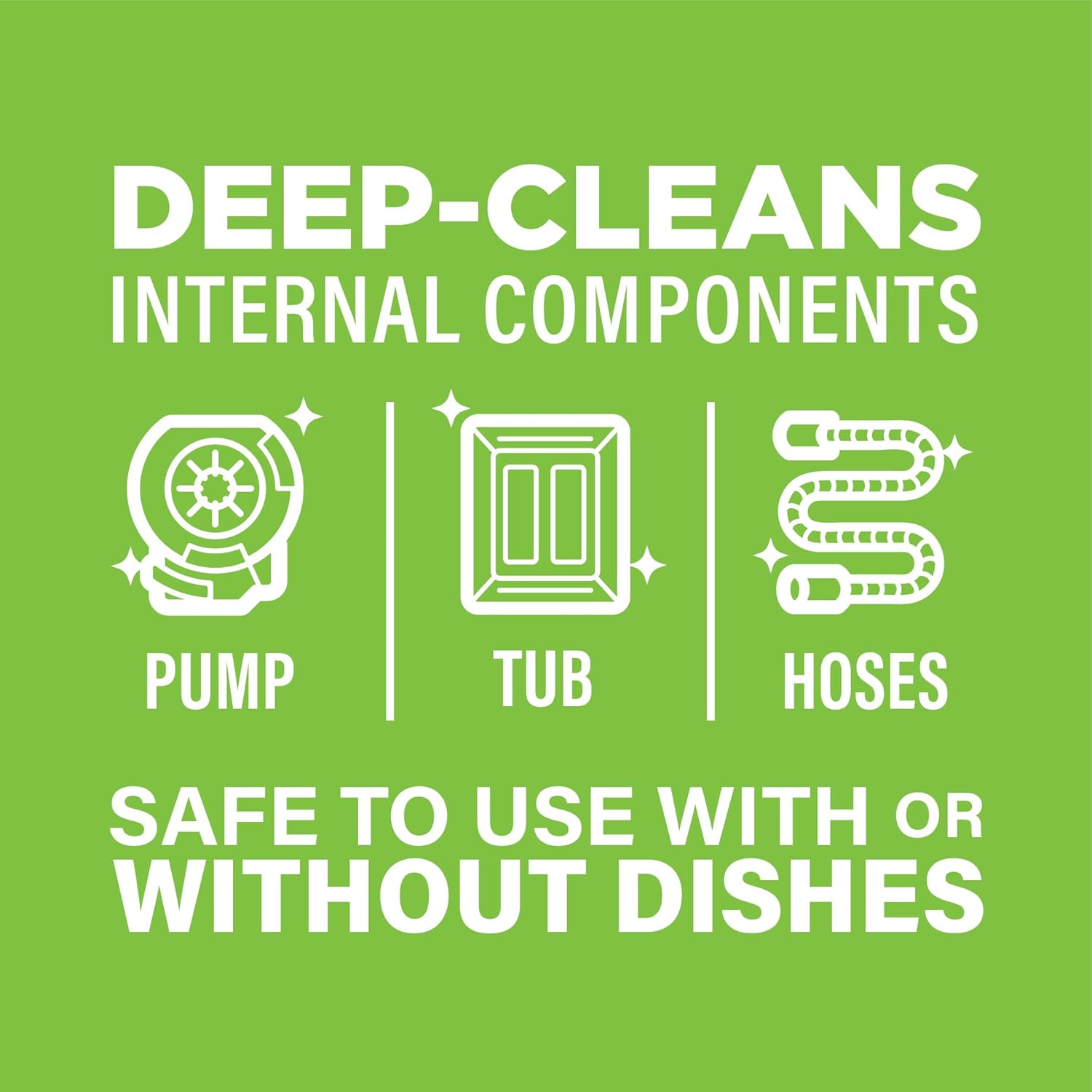 Affresh Dishwasher Cleaner, Mess-Free Deep-Cleaning Tablet, 6 Month Supply