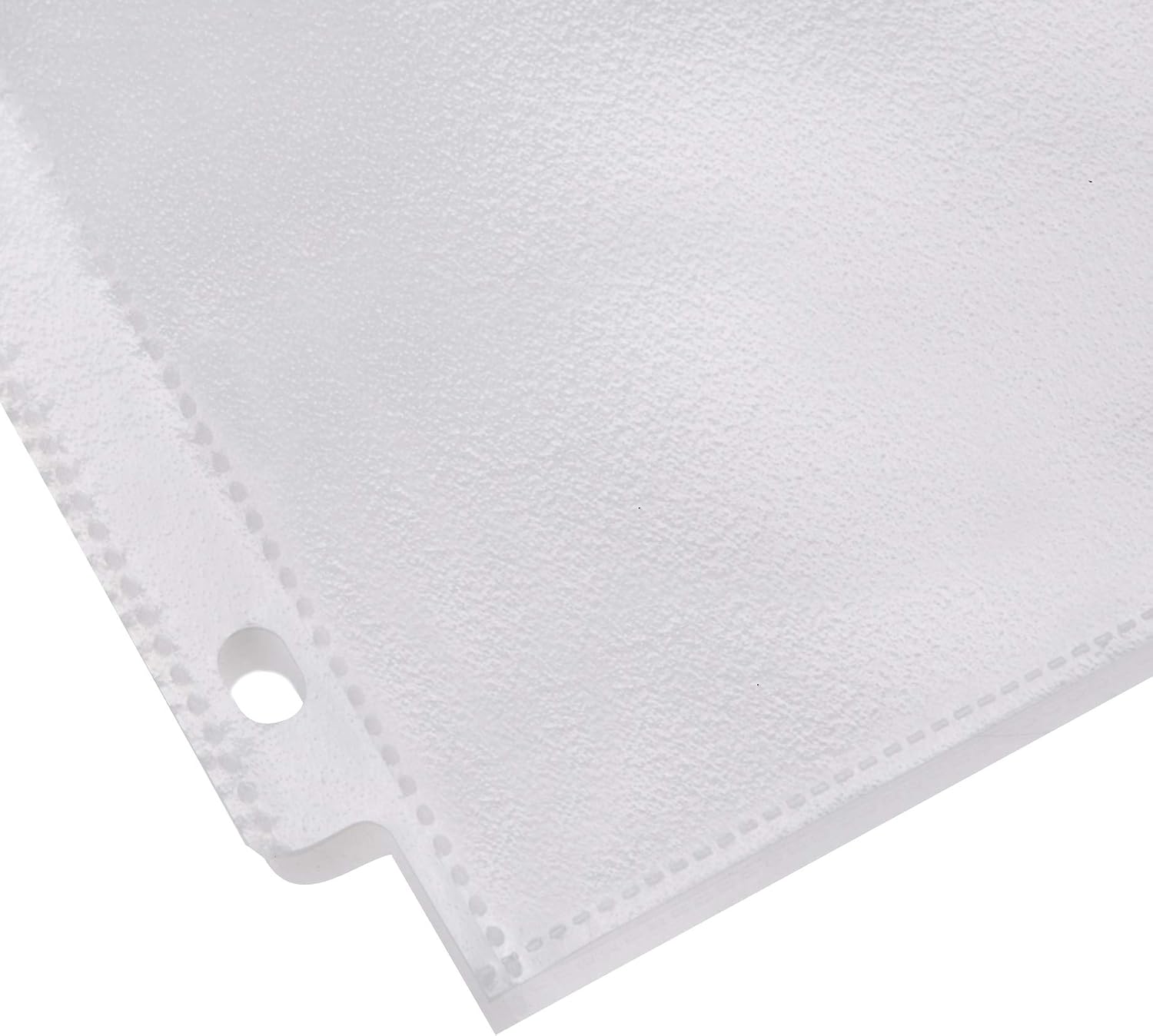 Amazon Basics Sheet Protectors for 3 Ring Binder, Non-Glare, Top Loading, Letter Size 8.5 x 11 in, Clear Plastic Sleeves, 100-Pack