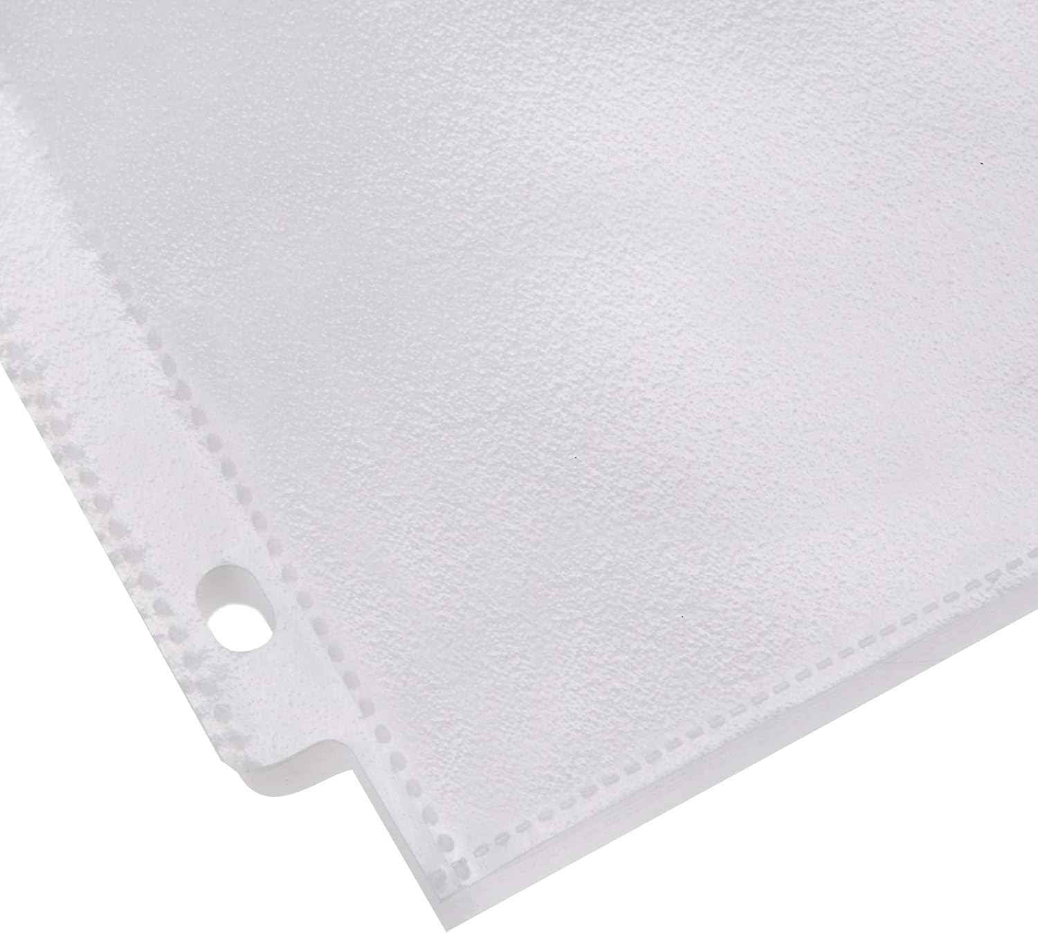 Amazon Basics Sheet Protectors for 3 Ring Binder, Non-Glare, Top Loading, Letter Size 8.5 x 11 in, Clear, 1200-Pack