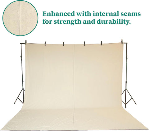 ZUPERIA Canvas Drop Cloth for Painting (Size 4' x12' Feet Pack of 4) Painters Drop Cloth for Painting, Furniture & Floor Protection All Purpose Thick Canvas tarp with Double Stitched Edges
