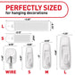 Command Variety Pack, Picture Hanging Strips, Wire Hooks and Utility Hooks, Damage Free Hanging Variety Pack for Up to 19 Items, 1 Kit