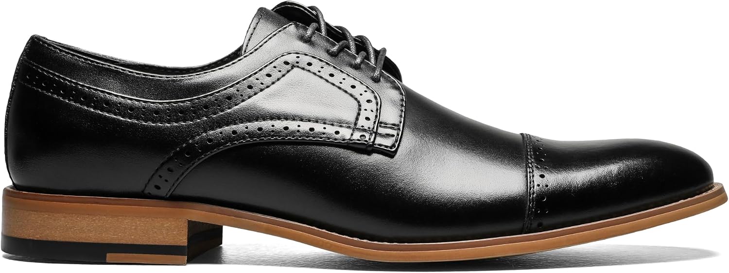 Stacy Adams Men's Dickinson Cap-Toe Lace-up Oxford