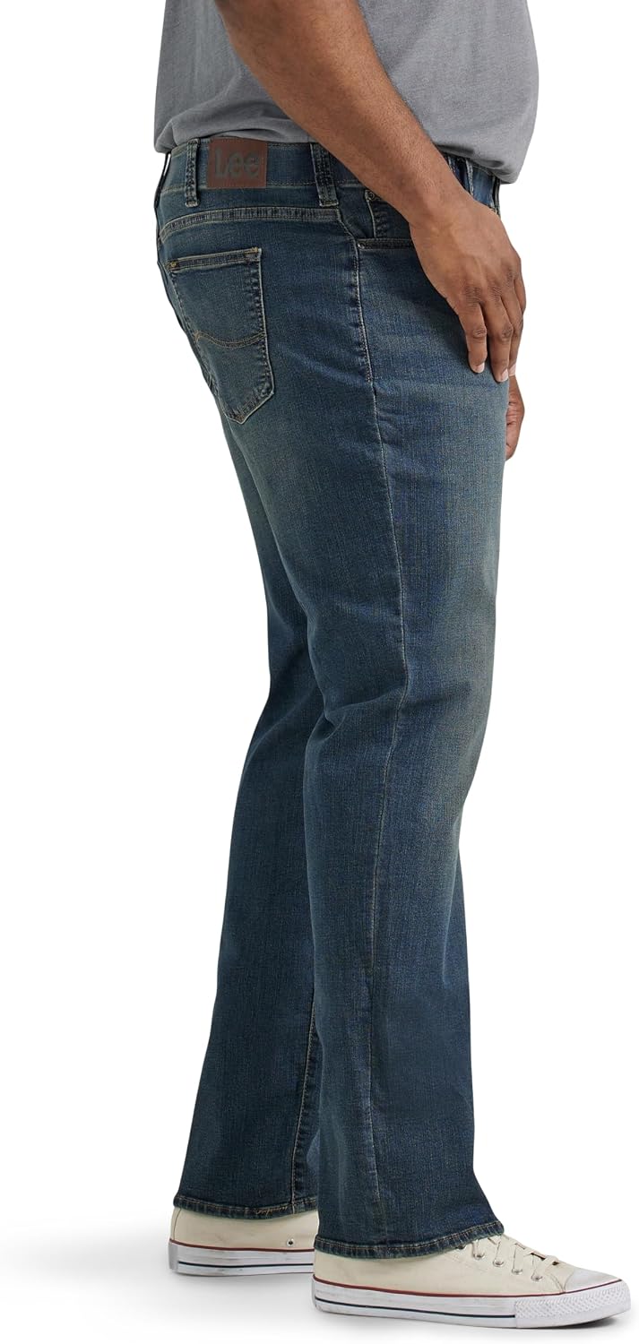 Lee Men's Big & Tall Extreme Motion Relaxed Straight Jean