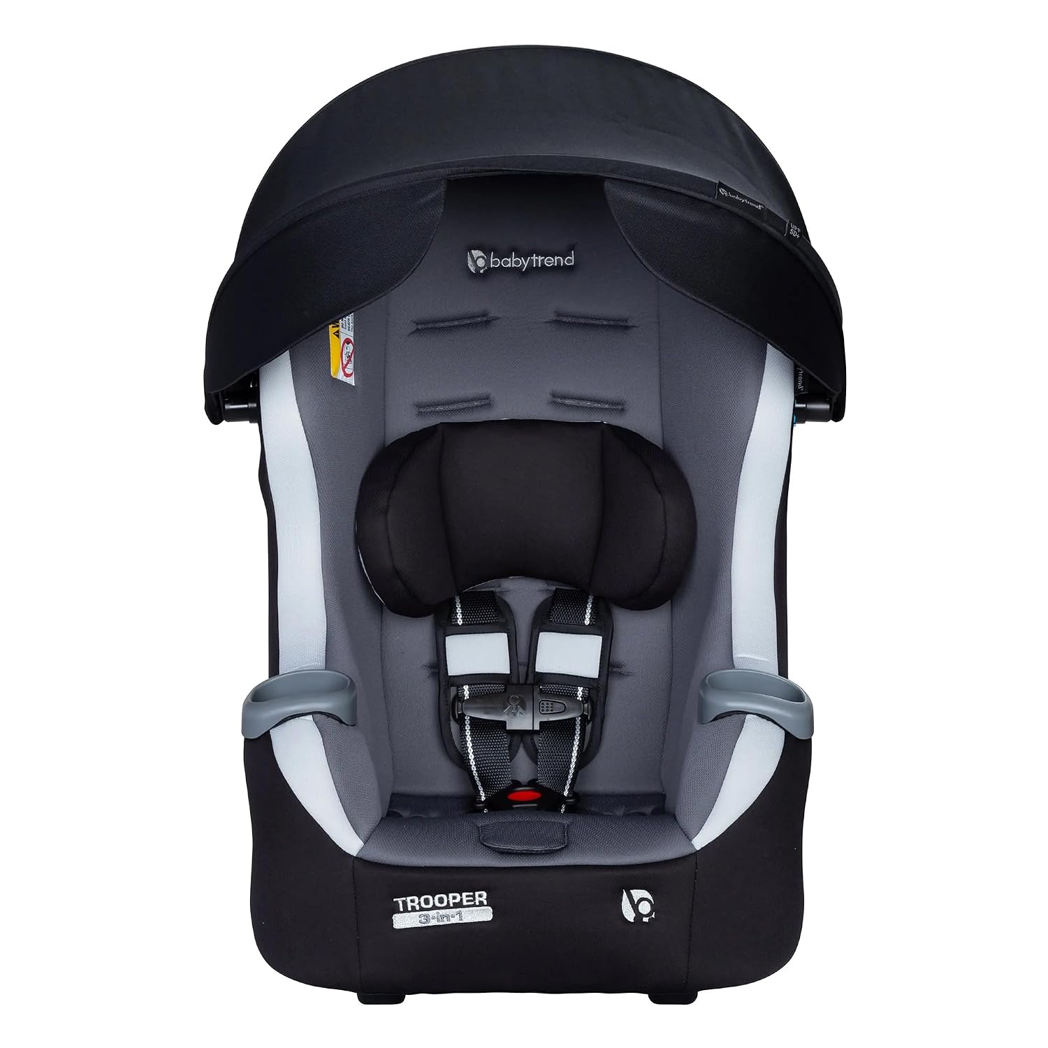 Baby Trend Trooper Plus 3-in-1 Convertible Infant Car Seat, Dash Twilight