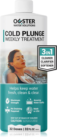 Ouster 3in1 Cold Plunge Water Treatment, Weekly Cleaner, 32oz