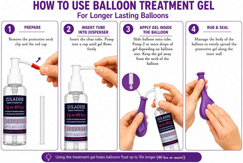 Helium Tank for Balloons at Home, Fills Up to 50 × 9'' Latex Balloons