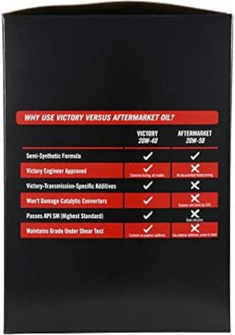 Victory Motorcycle Oil Change Kit 2879600