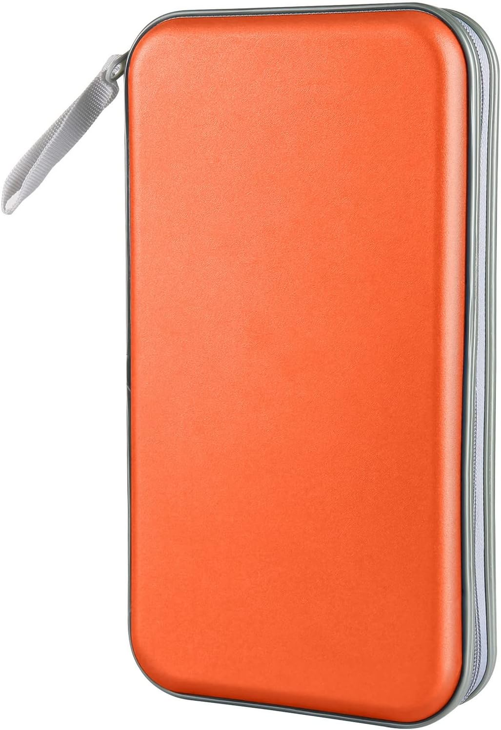 Siveit CD DVD Cases 96 Capacity Disc Storage Binder for Car(Orange)