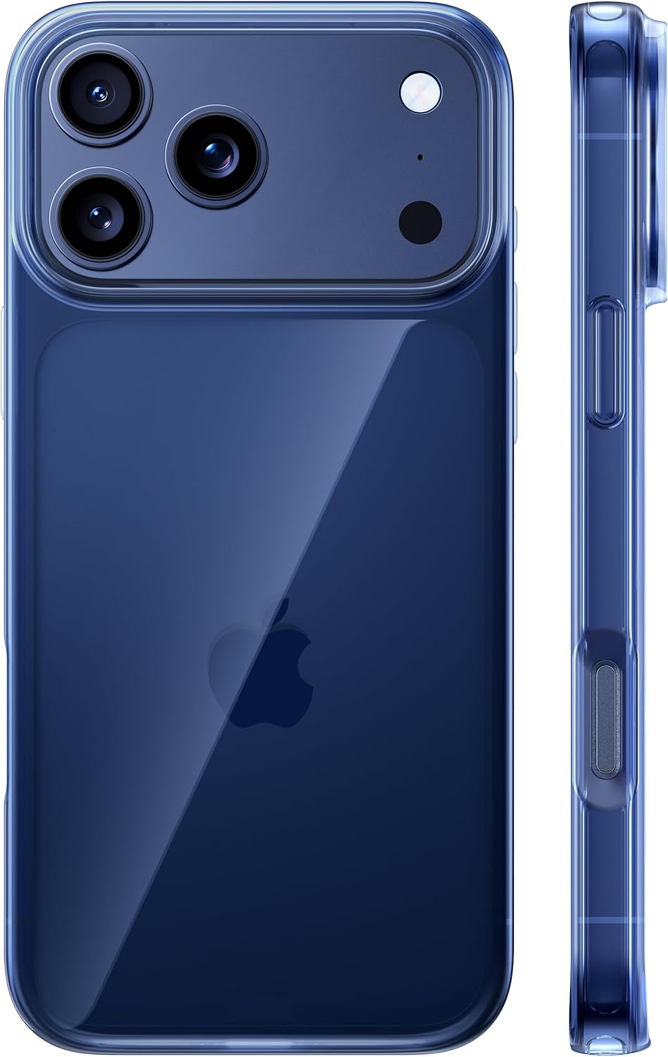 TORRAS for iPhone 17 Pro Case Crystal Blue, Ultra-Thin