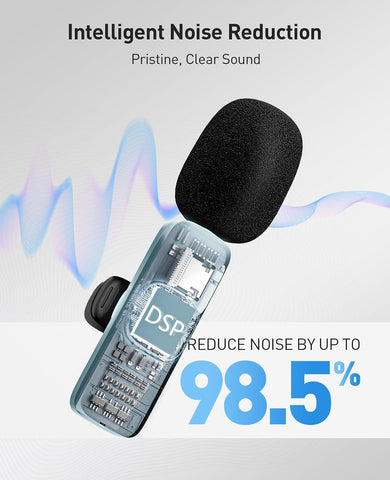 MENERESAS Mini Microphone, Compact and Portable