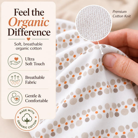 Swaddles for Newborns – 3-Pack Infant Swaddles 0-3 Months – Adjustable Newborn Swaddle Sleep Sack – Soft Organic Cotton Baby Wrap for Safe & Cozy Sleep