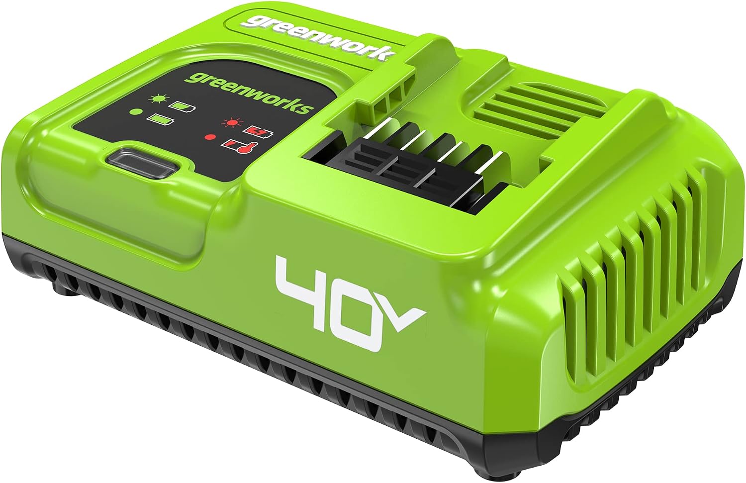 Greenworks 40V 5A Rapid Charger，for All Greenworks 40V Battery