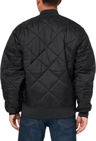 Dickies Men's Water Resistant Diamond Quilted Nylon Jacket
