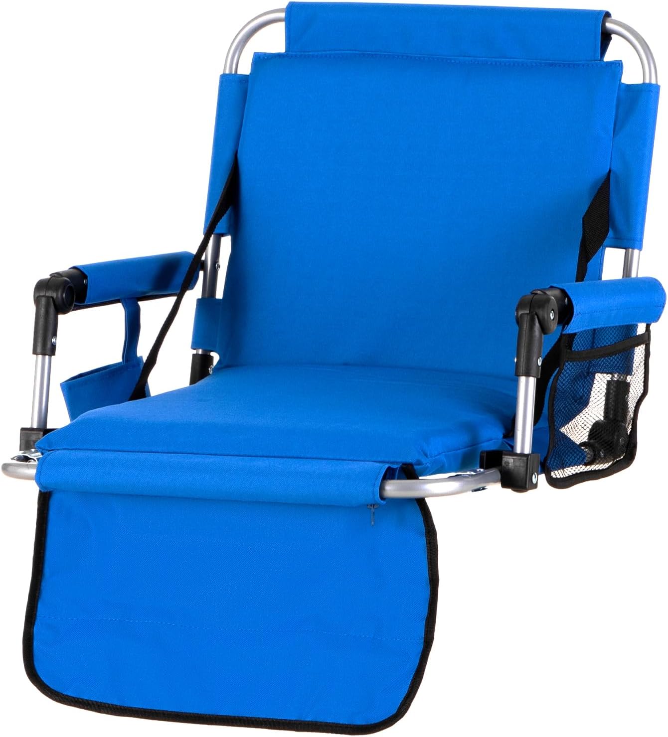 LET'S CAMP Folding Stadium Seat Bleacher Chair Portable Stadium Chair