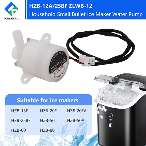 HZB-12A/25BF ZLWB-12 Household Small Bullet Ice Maker Water Pump